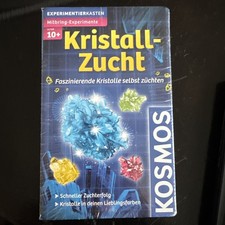 Kristallzucht Kosmos Experimentierkasten NEU in Folie 10+ Kristalle züchten