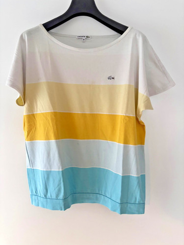 Lacoste shirt bunt - t-shirt, größe