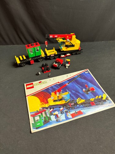 Lego 4552 cargo crane train - lego,
