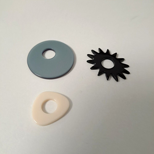 Scheiben silberwerk ring - 3,