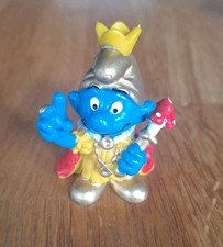 SCHLEICH PEYO  SCHLUMPF König MADE IN PORTUGAL