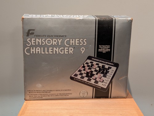 Sensory chess challenger - sensory, 9
