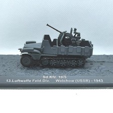 DeAgostini 1:72 Wehrmacht Sd.Kfz.10/5  2 cm Flak 38 Russlandfeldzug 1943