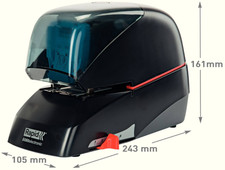 Rapid Elektro-Heftgerät 5080e (20993410) bis zu 80 Blatt Schwarz (7313469934100)