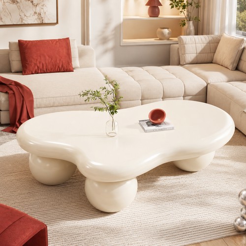 Couchtisch wolkenform - couchtisch,