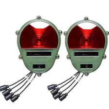Grünes militär rücklicht - grünes,