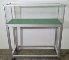 Bosch Rexroth Alu Kunststoff Vitrine Plexiglaskasten Schaukasten 1200x500x400mm