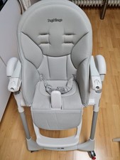 Hochstuhl Peg Perego Prima Pappa Follow Me Ice mit Liegefunktion Kunstleder