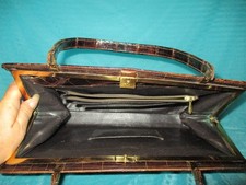 Vintage Edle Echt Leder Damen