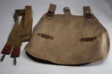 ältere Bundeswehr Ausrüstung Brotbeutel mit Umhängeriemen - 1950er Jahre