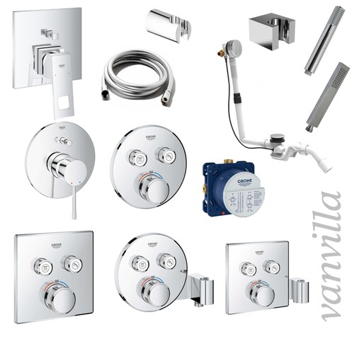 Vanvilla wannenset handbrause - wannenset,