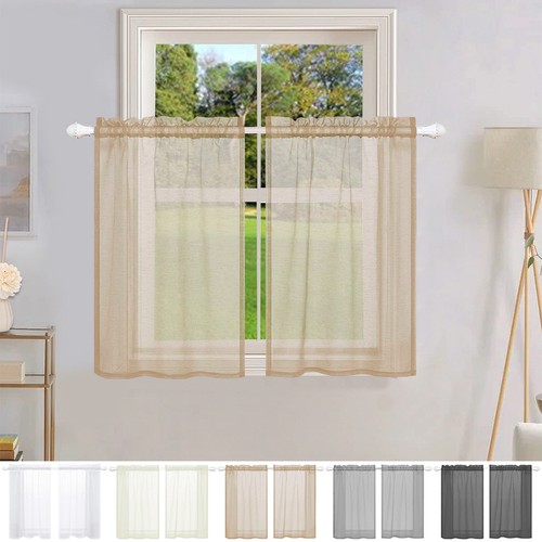 Kurze voile vorhänge fenster - voile,