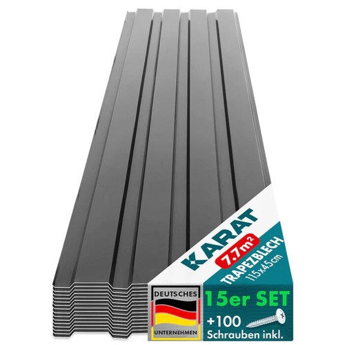 15x trapezblech dachblech - trapezblech,