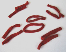 3 Paar Bundeswehr Litzen Schulterklappen Heeresflugabwehr Truppe KORALLE   LOSE