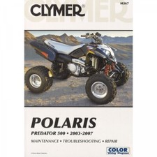 Polaris Predator 500 (2003-2007) Quad Werkstatthandbuch Clymer