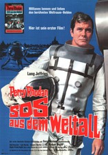 Perry Rhodan - SOS aus dem Weltall ORIGINAL A1 Kinoplakat Lang Jeffries /P Braun