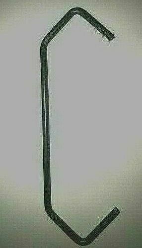 Haken form 0mm draht - c-form, 10,0mm