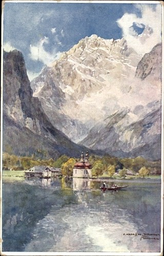 Künstler compton edward - ak, compton,