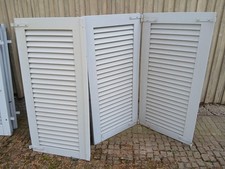 3-er Set Fensterladen - Holz -