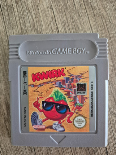 Game boy spiel kwirk - game,