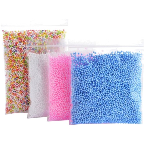Bunte styroporkugeln mini - bunte,