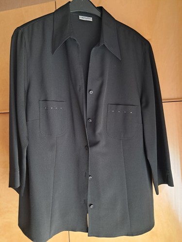 Erfo schwarze bluse - erfo, mit