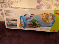 Neuwertige HABA Krabbelrolle Regenbogenwelt Baby Spielrolle mit Tast-Elementen
