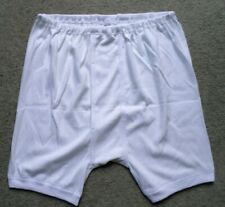 6er-Pack Herren / Beinschlüpfer Boxershorts Weiß Eingriff Baumwolle Gr.9 NEU H-2