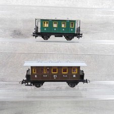 MODELLBAHN WEST H0 - KFNB KLB 2x Personenwagen C32071, Cis1.BC. - #AJ62865