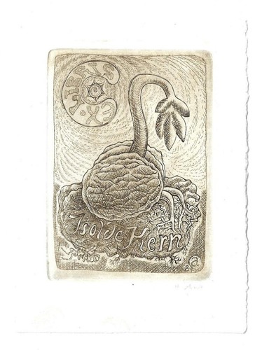 Helmut arndt exlibris - helmut,