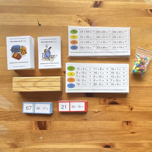 Montessori aufgabenkarten für - aufgabenkarten,