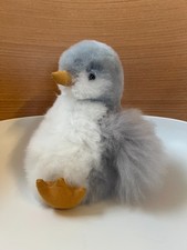 Alpaka Pinguin Stofftier Wolle