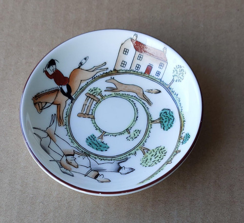 Crown staffordshire jagdszene - crown,