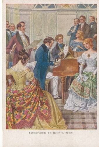 Schubertabend bei ritter von - schubertabend,