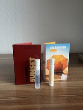 Luxusprobe Jil Sander SUNSET INTENSE 2 x 1,2 ml Eau de Parfum Probiergröße 