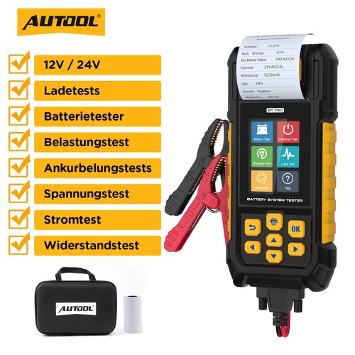 Batterietester 12v 24v - batterietester,