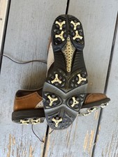 FootJoy, Golfschuh, Icon, Größe 43, US 10, Oldschool,Leder,Braun