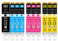 XXL Patronen Kompatibel für CANON PGI-580 Pixma TS705 6150 6350 9550 TR7550 8550