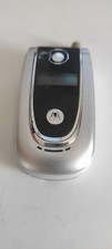 Motorola V600 Klapphandy, Silber mit Netzgerät