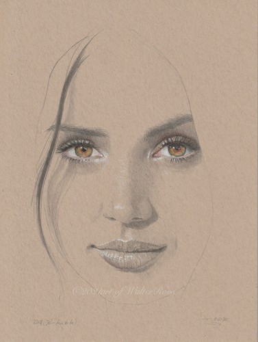 Original zeichnung drawing - original,