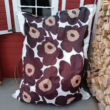 Marimekko Sitzsack Fatboy Unikko schwarz weiss beige outdoor Sitz