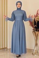 Tüllkleid Abendkleid aus