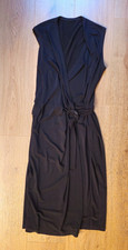Va Bene Damen Kleid, Wickelkleid, Oberteil, schwarz, ca. Gr. 42, gebraucht