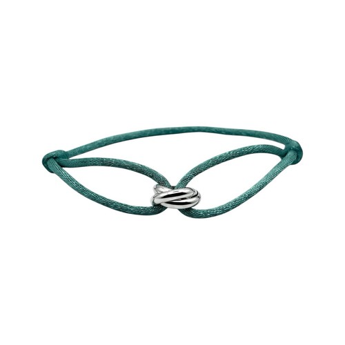 Trinity kordelarmband silber - trinity,