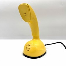 Festnetztelefon Vintage Ericsson Ericofon Cobra Design Gösta Thames 1956 Gelb