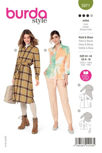 Burda style schnitt 5971 - style, nr.