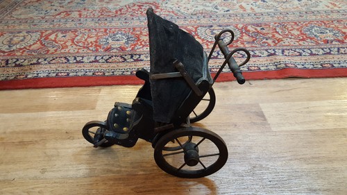 Seltener antiker puppenwagen - antiker,