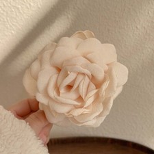 Große Rose Blumen Haarklammer