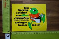 Alter Aufkleber Handwerk Elektro Elektriker LUMITAS ELEKTRO Stadt Essen