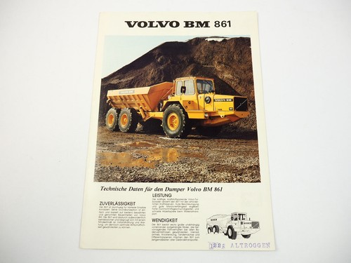 Volvo 861 dumper - volvo,